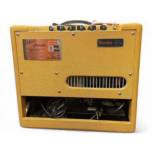 Used Fender Blues Junior Tweed 15W 1x12 Tube Guitar Combo Amp