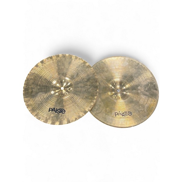 Used Paiste 14in Signature Sound Edge Hi Hat Pair Cymbal