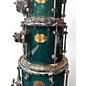 Used Premier 5 Piece Signia Maple Emerald Green Drum Kit