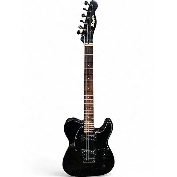 Used Squier Affinity Telecaster Black Solid Body Electric Guitar