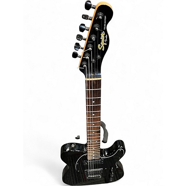 Used Squier Affinity Telecaster Black Solid Body Electric Guitar
