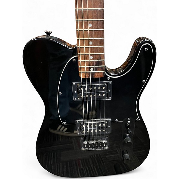 Used Squier Affinity Telecaster Black Solid Body Electric Guitar