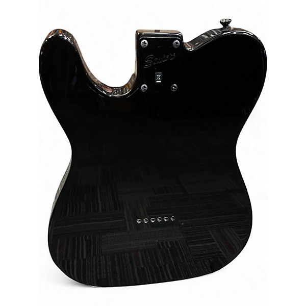 Used Squier Affinity Telecaster Black Solid Body Electric Guitar