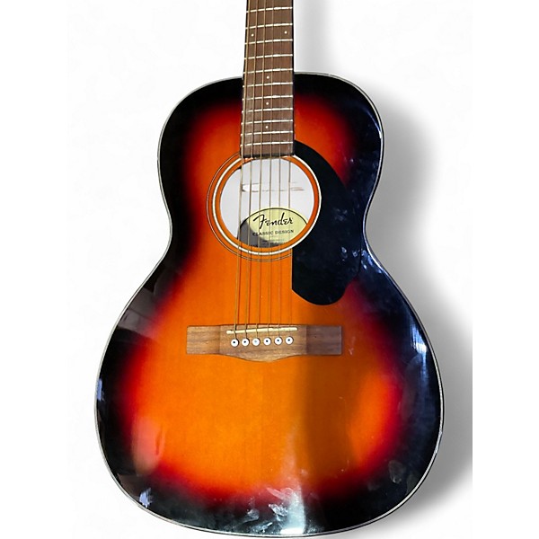 Used Fender CP60S Sunburst Acoustic Guitar