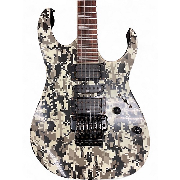 Used Ibanez RG370DXGP3 Digital Camo Solid Body Electric Guitar