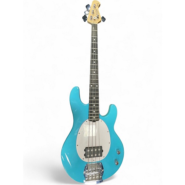 Used Sterling by Music Man Ray4 CHOPPER BLUE Electric Bass Guitar