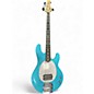 Used Sterling by Music Man Ray4 CHOPPER BLUE Electric Bass Guitar