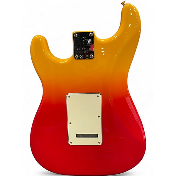 Used Fender Player Plus Stratocaster TEQUILA SUNRISE Solid Body Electric Guitar
