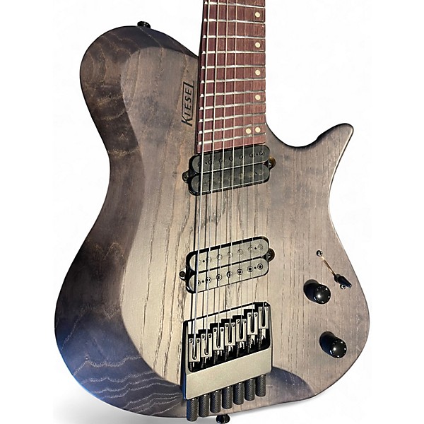 Used Kiesel ZEUS CUSTOM 7 Charcoal Solid Body Electric Guitar