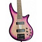 Used Jackson JS3VQM Purple Phaze Electric Bass Guitar