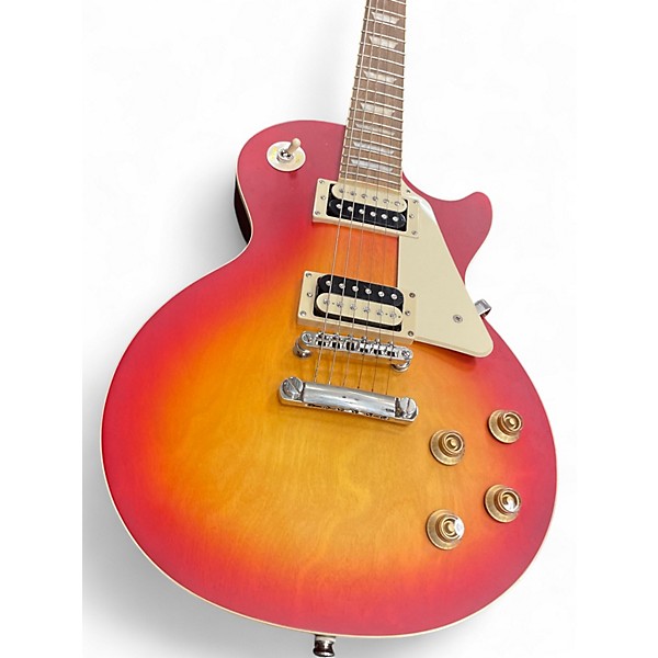 Used Epiphone Les Paul Classic Sunburst Solid Body Electric Guitar