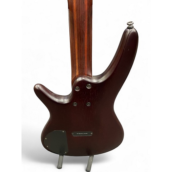 Used Ibanez SR500 Natural Electric Bass Guitar