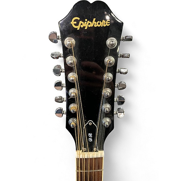Used Epiphone DR212 Natural 12 String Acoustic Guitar