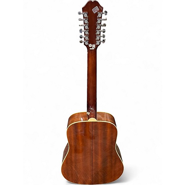 Used Epiphone DR212 Natural 12 String Acoustic Guitar