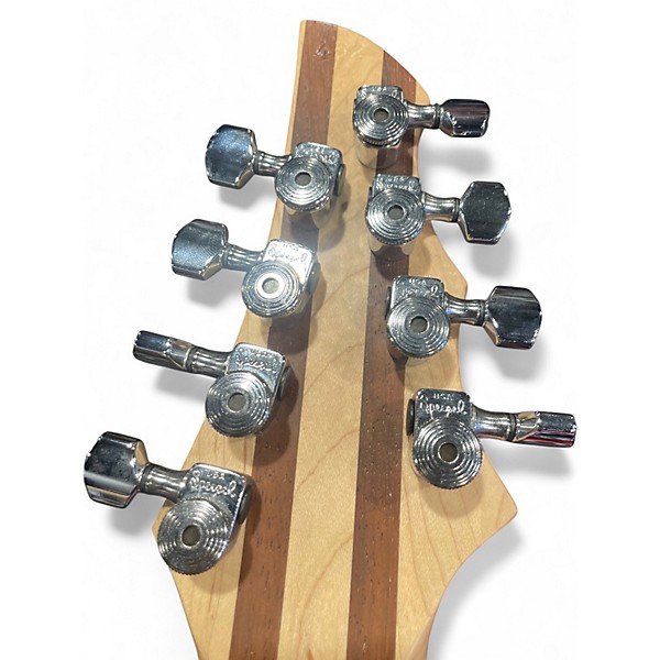 Used Siggi Braun CUSTOM SHOP 8 STRING LAVA BURST Solid Body Electric Guitar