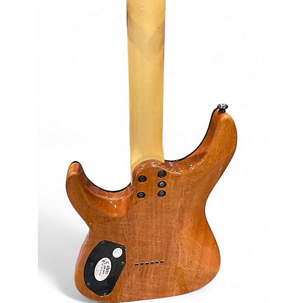 Used Schecter Guitar Research CR-6 Charcoal BURST Solid Body Electric Guitar