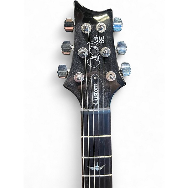 Used PRS SE Custom 24 BLACK GOLD SUNBURST Solid Body Electric Guitar