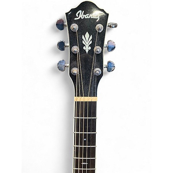 Used Ibanez AEG12II-NMH Natural Acoustic Electric Guitar