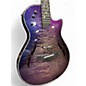 Used Taylor T5Z Custom #19 Purple Blue Shaded Edgeburst Acoustic Electric Guitar