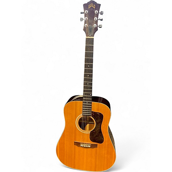 Vintage 1962 Guild D35 Natural Acoustic Guitar