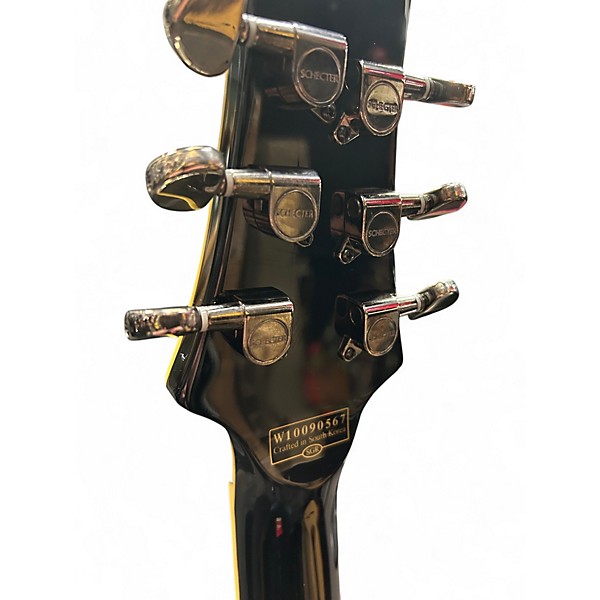 Used Schecter Guitar Research Hellraiser Special Solo 6 Gray Solid Body Electric Guitar