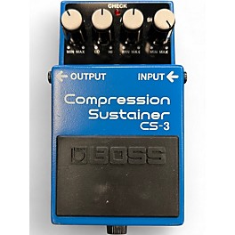 Used BOSS CS3 Compressor Sustainer Effect Pedal