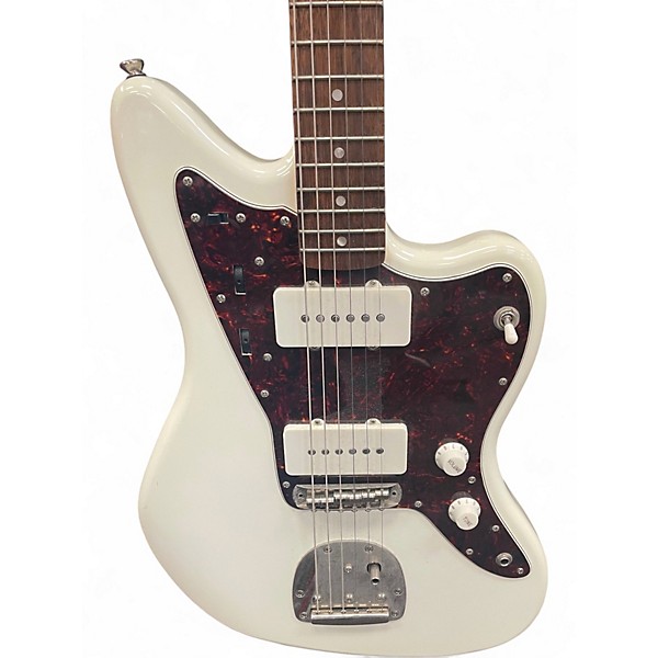 Used Squier Classic Vibe 60s Jazzmaster Olympic White Solid Body Electric Guitar