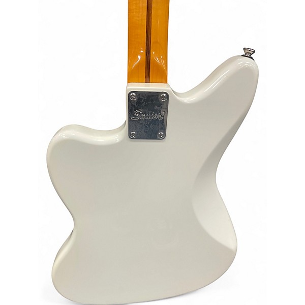 Used Squier Classic Vibe 60s Jazzmaster Olympic White Solid Body Electric Guitar