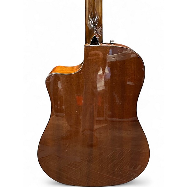 Used Fender CD60SCE Natural Acoustic Electric Guitar