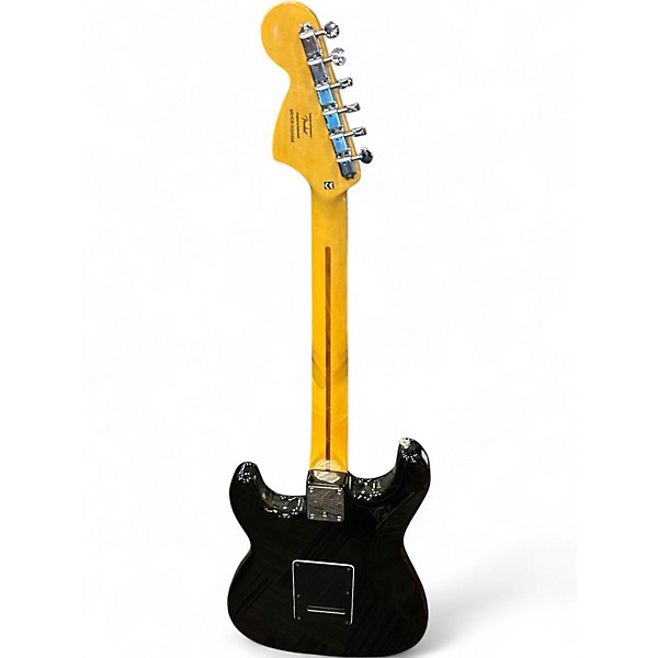 Used Squier CLASSIC VIBE 70S STRATOCASTER BLACK Solid Body Electric Guitar