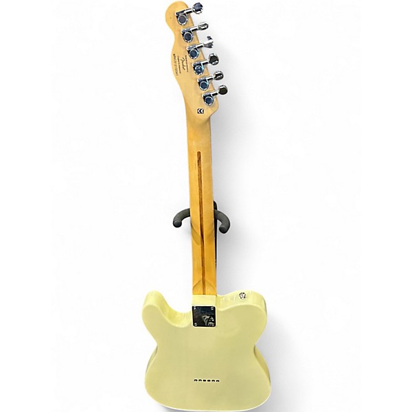 Used Squier STANDARD SERIES TELECASTER VINTAGE WHITE Solid Body Electric Guitar