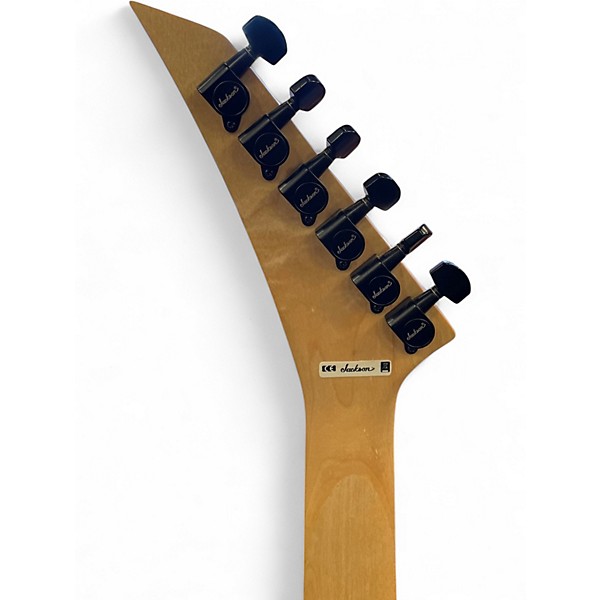 Used Jackson JS34Q Dinky Trans Purple Solid Body Electric Guitar