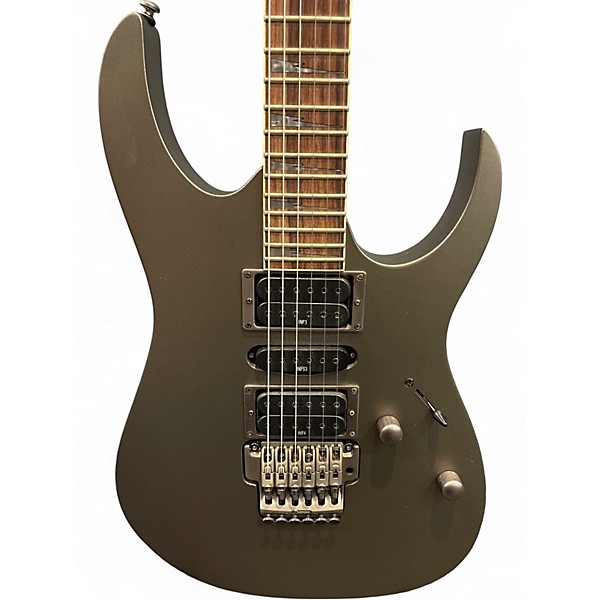 Used Ibanez RG5EX1 FLAT PEWTER Solid Body Electric Guitar