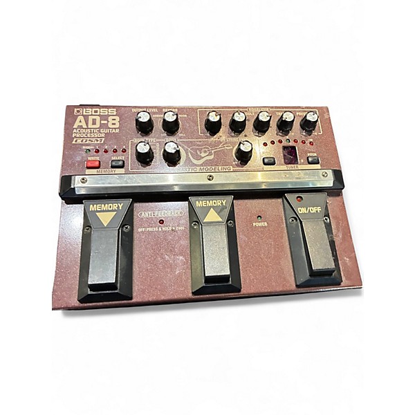 Used Boss AD-8 Acoustic Guitar Processor Pedal