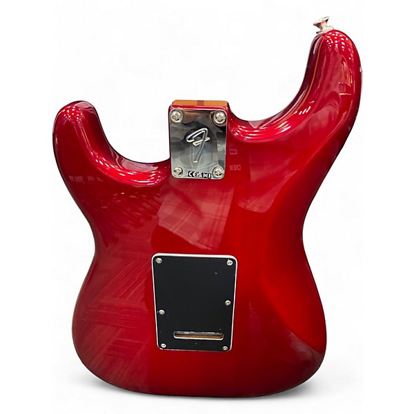 Used Fender player II Stratocaster HSS Candy Apple Red Solid Body Electric Guitar
