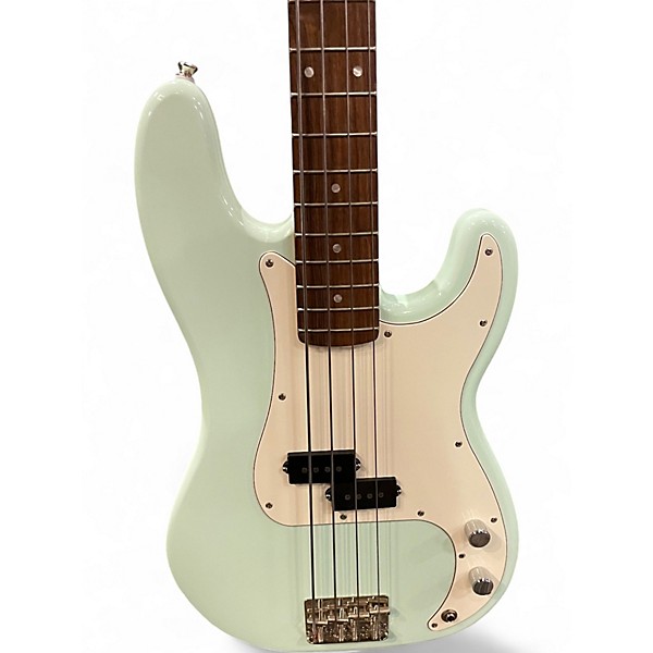 Used Squier Classic Vibe 1960S Precision Bass Blue Electric Bass Guitar