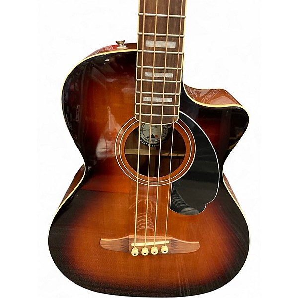 Used Fender Kingman Acoustic Electric Bass EDGEBURST Acoustic Bass Guitar