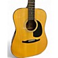 Used Fender CONCORD Natural Acoustic Guitar
