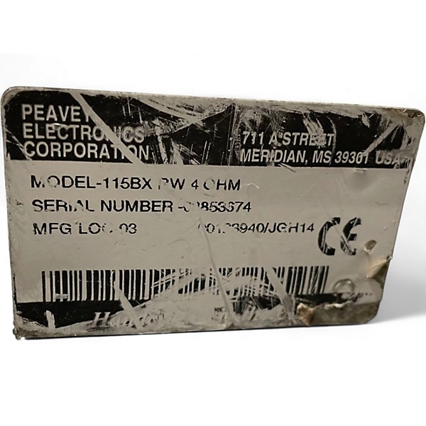 Used Peavey 115BX Unpowered Speaker