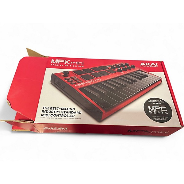 Used Akai Professional MPK Mini SPECIAL EDITION RED MIDI Controller