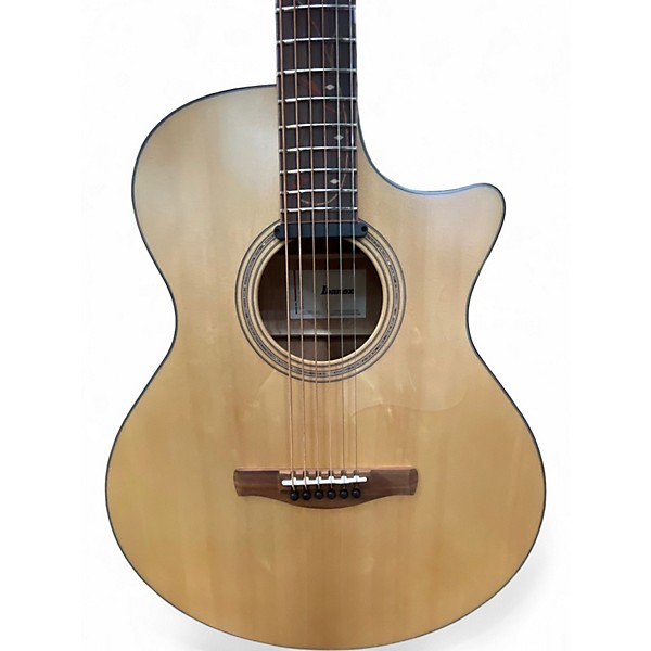 Used Ibanez AE275BT Natural Acoustic Electric Guitar