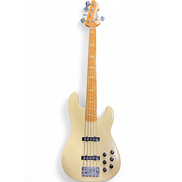 Used Markbass GV5 Cream Electric Bass Guitar