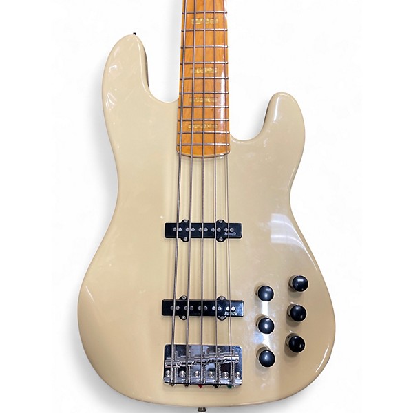 Used Markbass GV5 Cream Electric Bass Guitar