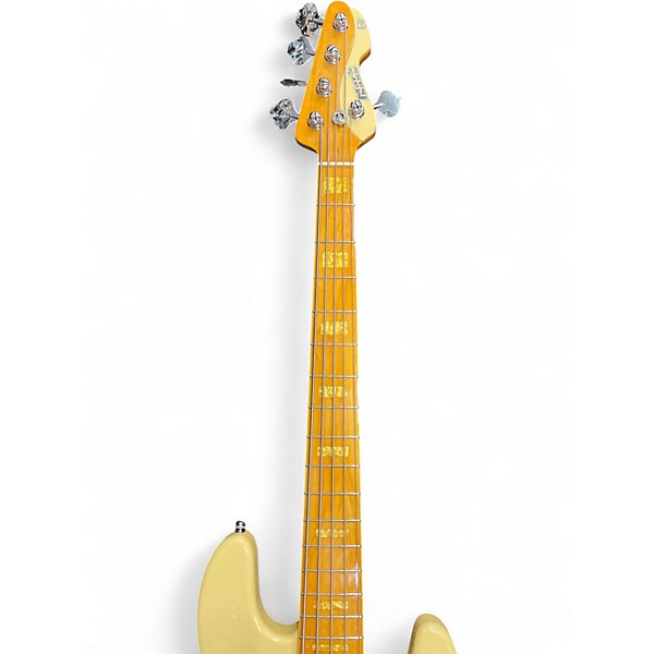 Used Markbass GV5 Cream Electric Bass Guitar