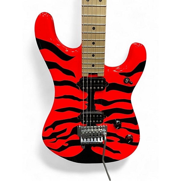 Used EVH 5150 Series Deluxe ORANGE Solid Body Electric Guitar