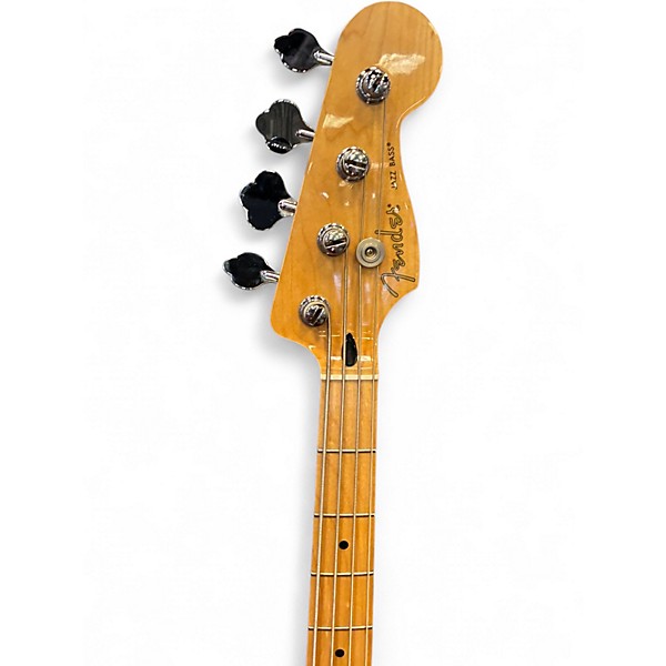 Used 2021 Fender Player Jazz Bass 3 Color Sunburst Electric Bass Guitar