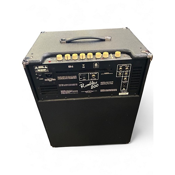 Used Fender Rumble 200 Bass Combo Amp