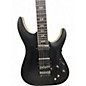 Used Schecter Guitar Research C-1 FR-S SLS Elite Evil Twin Black Solid Body Electric Guitar