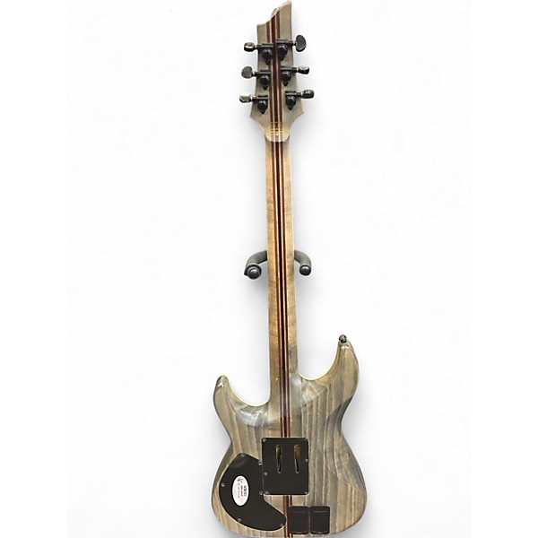 Used Schecter Guitar Research C-1 FR-S SLS Elite Evil Twin Black Solid Body Electric Guitar