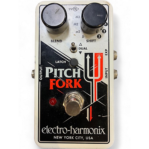 Used Electro-Harmonix Pitch Fork Polyphonic Pitch Shifting Effect Pedal